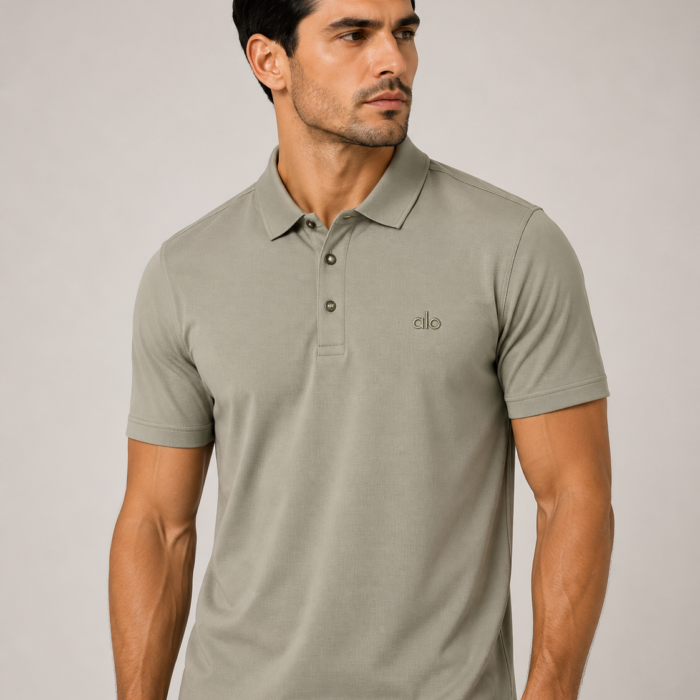 Men's Premium Olive Green Polo T-Shirt